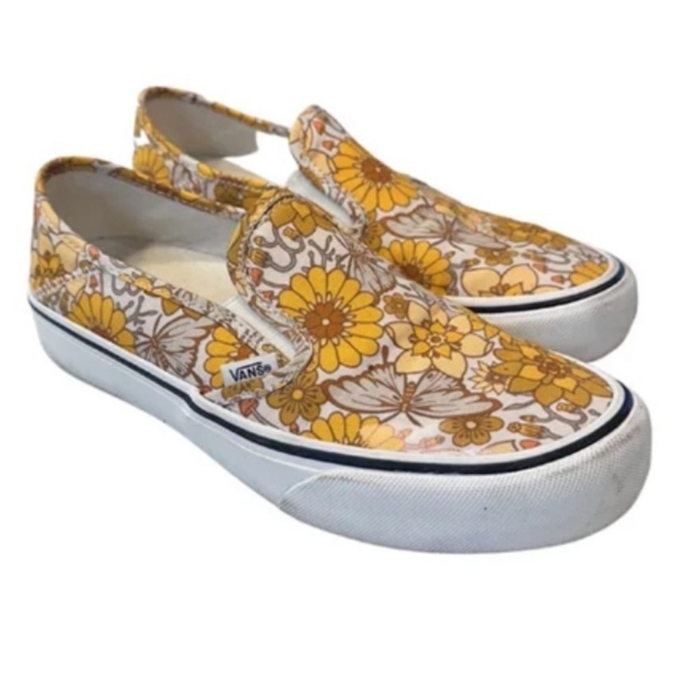Floral Vans.